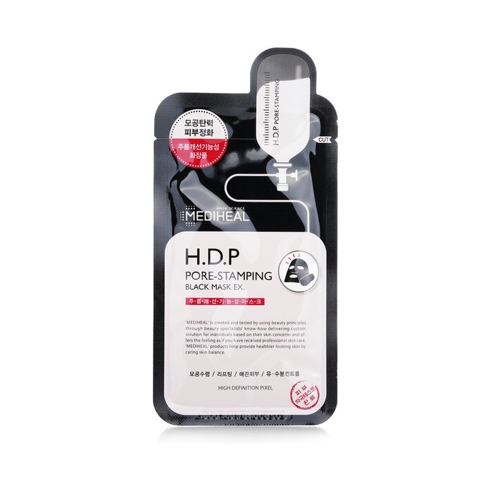 Mediheal HDP Pore-Stamping Black Mask EX. 10pcsProduct Thumbnail