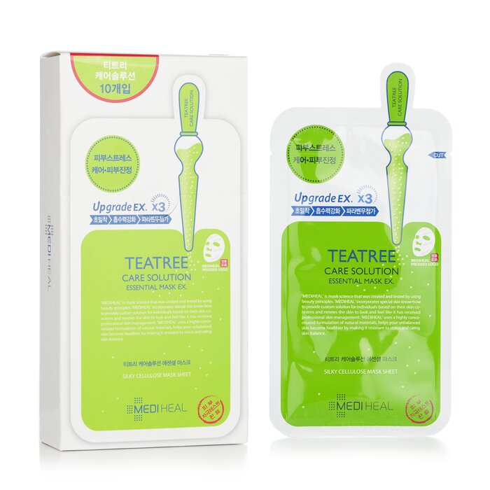 Mediheal Tea Tree Care Solution Essential Mask EX. (Подобряване на) 10pcsProduct Thumbnail