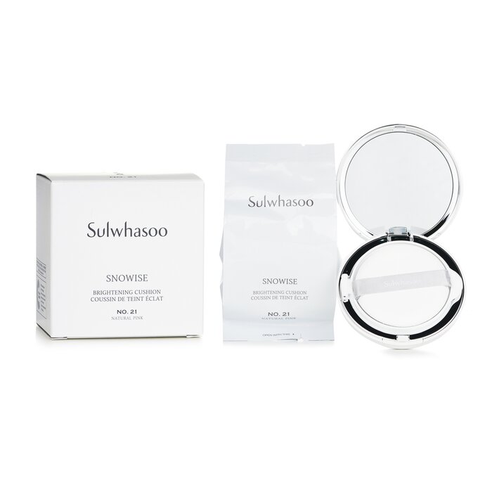 Sulwhasoo Snowise Brightening Cushion SPF50 With Extra Refill 2x14g/0.98ozProduct Thumbnail
