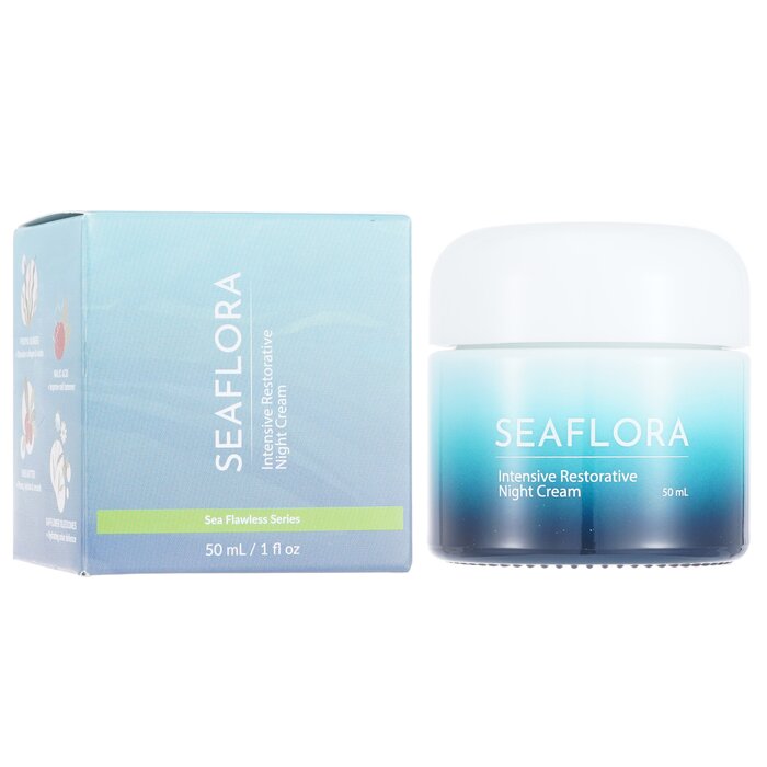 Seaflora - Intensive Restorative Night Cream - For Normal To Dry