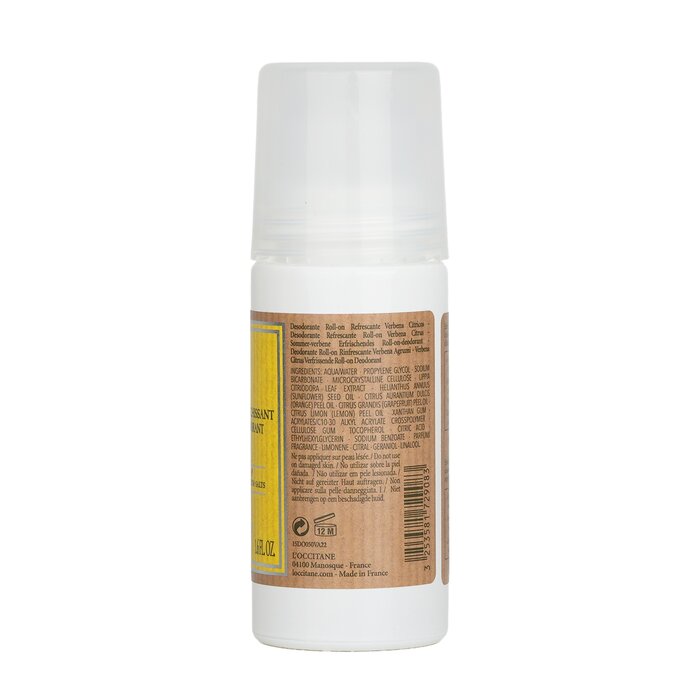 L'Occitane Citrus Verbena Refreshing Roll-On Deodorant  50ml/1.6ozProduct Thumbnail
