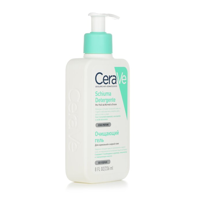 CeraVe Καθαριστικό αφρού για κανονικό έως λιπαρό δέρμα 236ml/8ozProduct Thumbnail