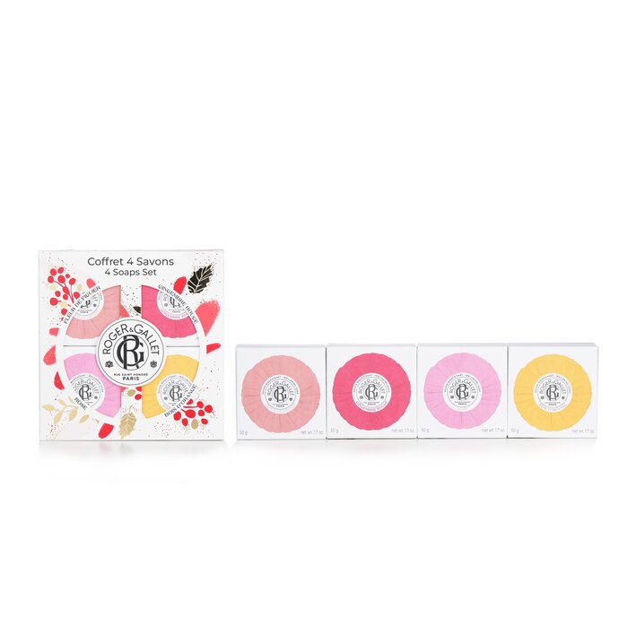 Roger & Gallet Wellbeing сапуни Coffret 4pcsProduct Thumbnail
