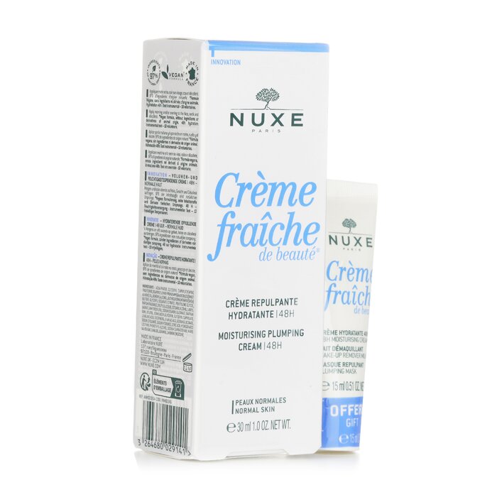 Nuxe Creme Fraiche De Beaute 48HR Moisturising Plumping Cream Gift Set (For Normal Skin) 30ml+15mlProduct Thumbnail