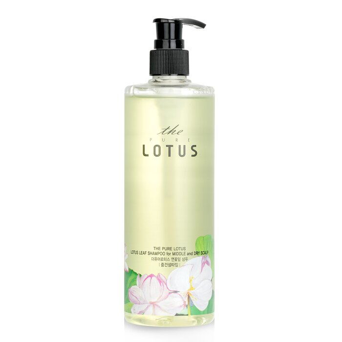 THE PURE LOTUS Σαμπουάν Lotus Leaf - για μεσαίο & ξηρό τριχωτό της κεφαλής 420mlProduct Thumbnail