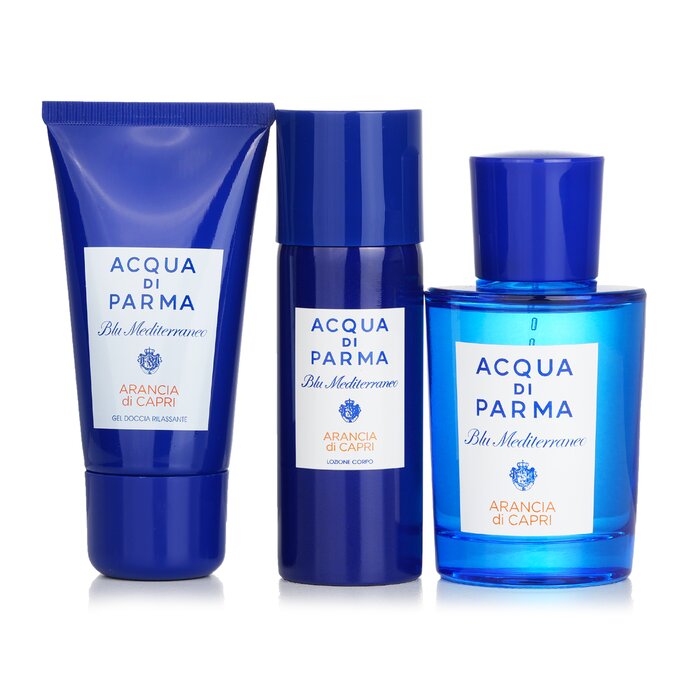 Acqua Di Parma 帕爾瑪之水 藍色地中海卡普里香橙淡香水套裝 3pcsProduct Thumbnail