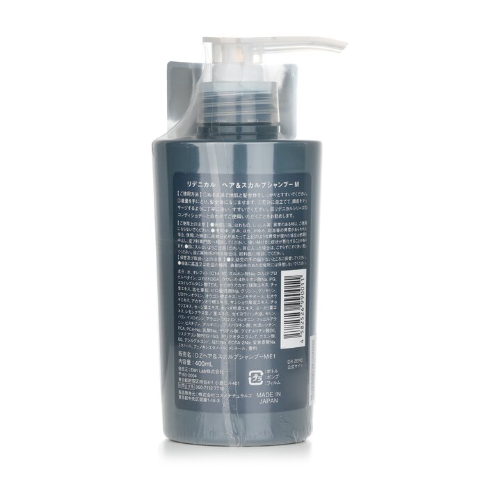 DR ZERO Redenical Hair & Scalp Shampoo (For Men) 400ml/13.52ozProduct Thumbnail