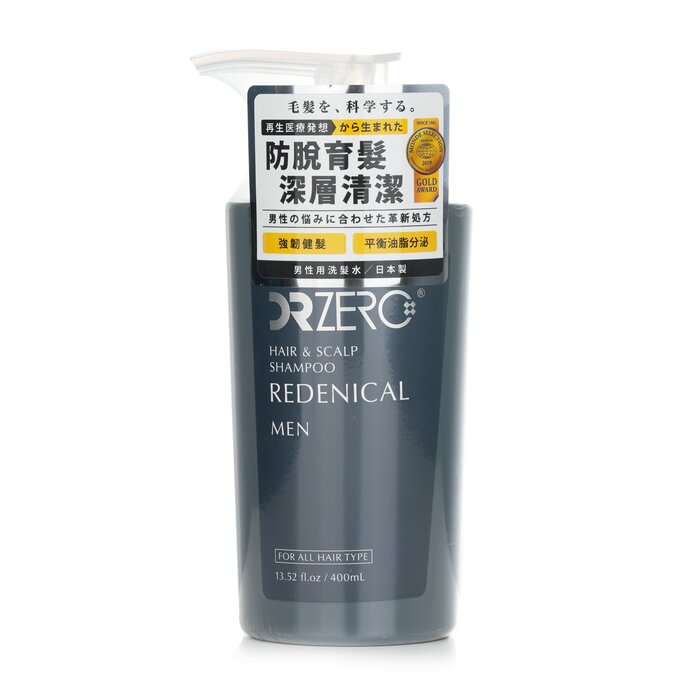 DR ZERO Redenical Hair & Scalp Shampoo (For Men)  400ml/13.52ozProduct Thumbnail