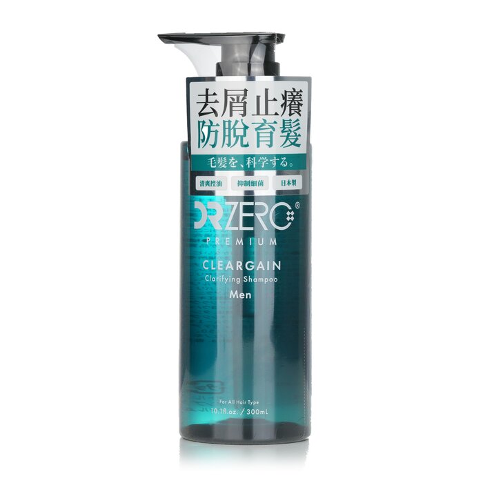 DR ZERO Cleargain Clarifying Shampoo (For Men) 300ml/10.1ozProduct Thumbnail