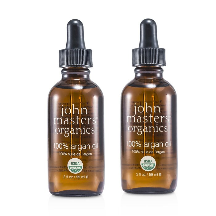 John Masters Organics 100% Argan Oil AO Duo Pack 2x59ml/2ozProduct Thumbnail