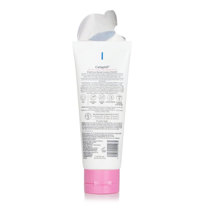 Cetaphil Bright Healthy Radiance Brightness Reveal Creamy Cleanser 100gProduct Thumbnail
