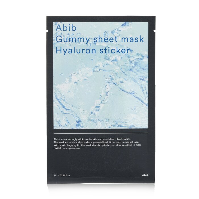 Abib Gummy Sheet Mask - Hyaluron Sticker 27mlx10pcsProduct Thumbnail
