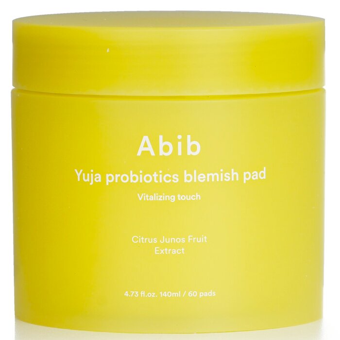 Abib Yuja Probiotics blemish Pad Vitalizing Touch 60padsProduct Thumbnail