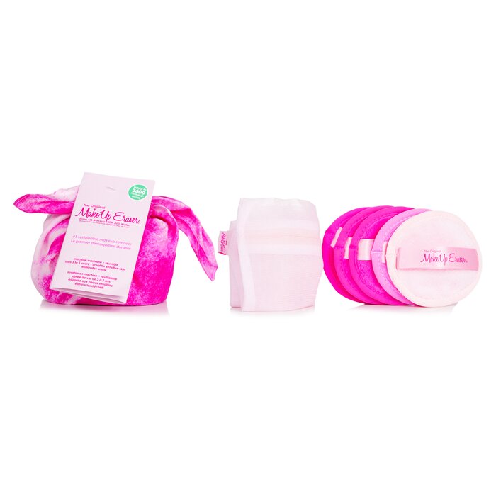 メイクアップ イレイサー MakeUp Eraser Perfect Pigment 5 Day Set (5x Mini MakeUp Eraser Cloth + 1x Hair Scarf + 1x Bag) 6pcs+1bagProduct Thumbnail