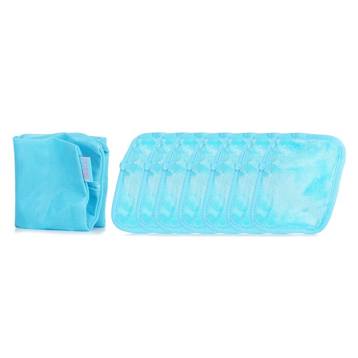 玫卡瑞丝 MakeUp Eraser Chic Blue 7 Day Set (7x Mini MakeUp Eraser Cloth + 1x Bag) 7pcs+1bagProduct Thumbnail