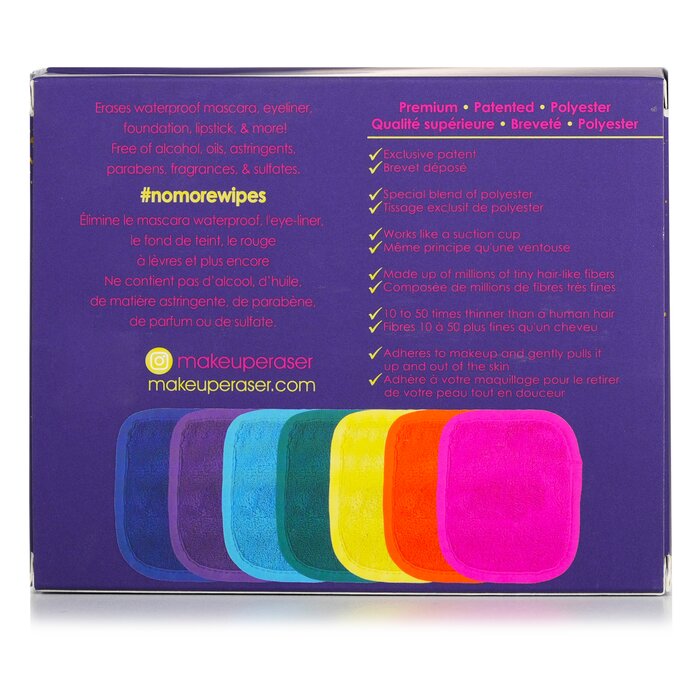 MakeUp Eraser Holidaze 7 Day Set (7x Mini MakeUp Eraser Cloth + 1x Bag) 7pcs+1bagProduct Thumbnail