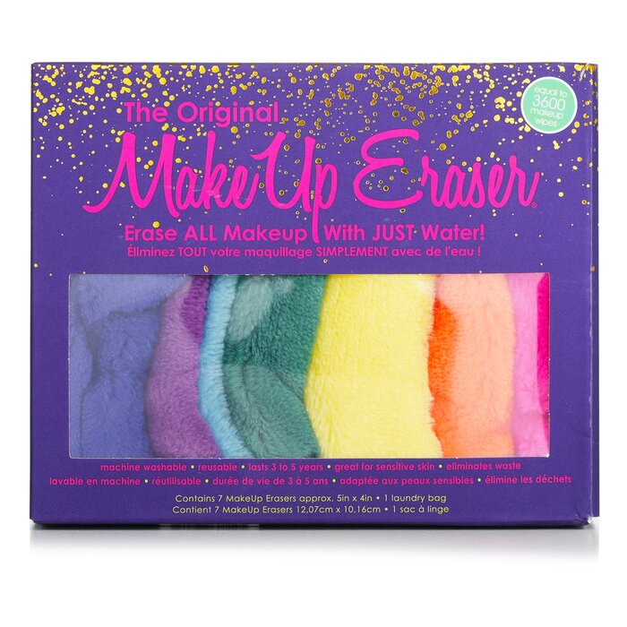 玫卡瑞丝 MakeUp Eraser Holidaze 7 Day Set (7x Mini MakeUp Eraser Cloth + 1x Bag) 7pcs+1bagProduct Thumbnail