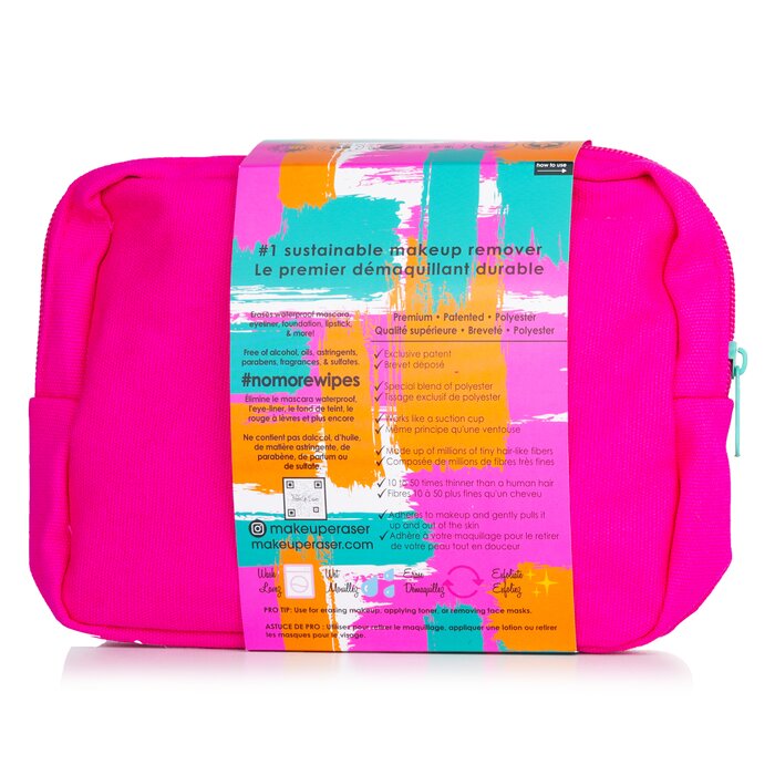 MakeUp Eraser Splash of Color 7 Day Set (7x Mini MakeUp Eraser Cloth + 1x Bag)  7pcs+1bag 7pcs+1bagProduct Thumbnail