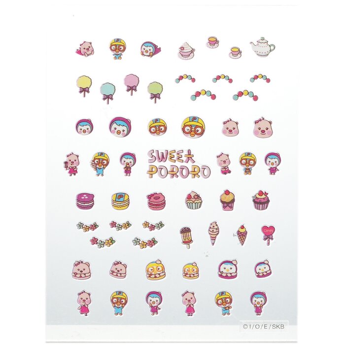 April Korea Pororo Nail Sticker 1packProduct Thumbnail
