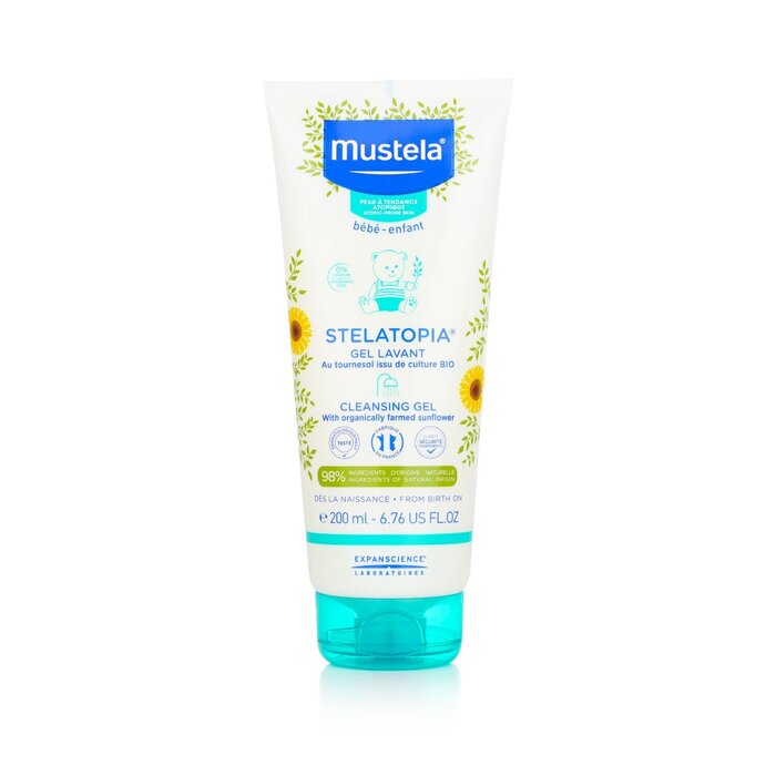 Mustela Stelatopia Cleansing Gel - For Atopic Prone Skin (Exp. Date: 04/2023) 200ml/6.76ozProduct Thumbnail