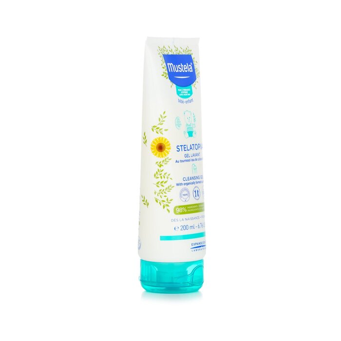 Mustela Stelatopia Cleansing Gel - For Atopic Prone Skin (Exp. Date: 04/2023) 200ml/6.76ozProduct Thumbnail