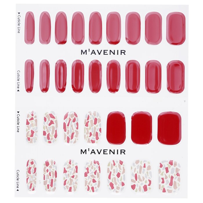 Mavenir Nail Sticker (Red) 32pcsProduct Thumbnail