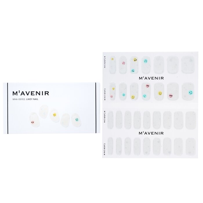 Mavenir Nail Sticker (White) 32pcsProduct Thumbnail