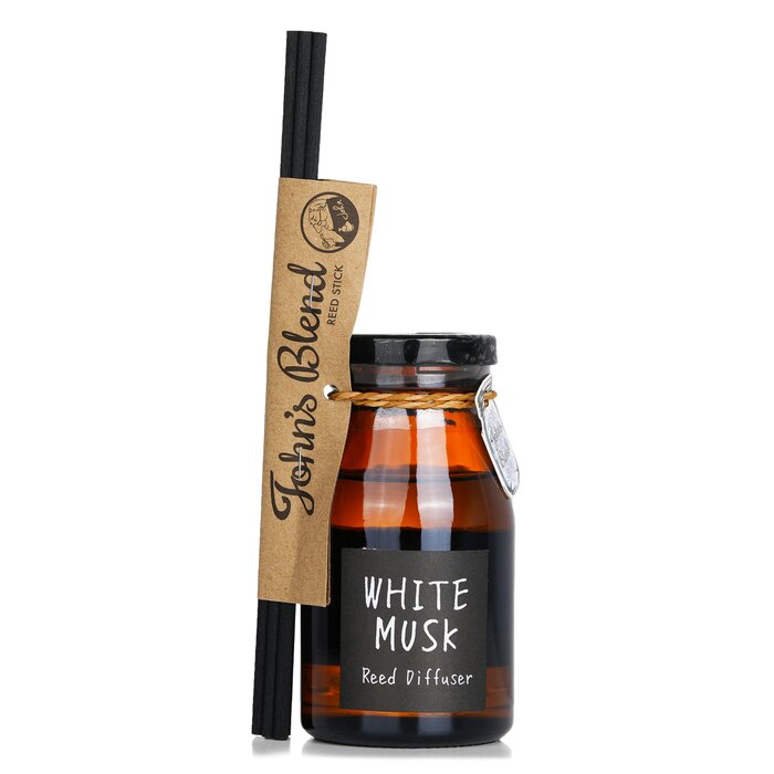 John's Blend Reed Diffuser - White Musk 140mlProduct Thumbnail