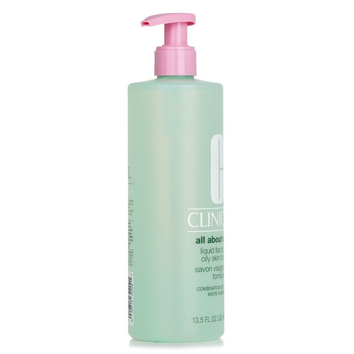 Clinique All About Clean Liquid Facial Soap Oily Skin Formula (Combination Oily to Oily Skin) 400ml/13.5ozProduct Thumbnail
