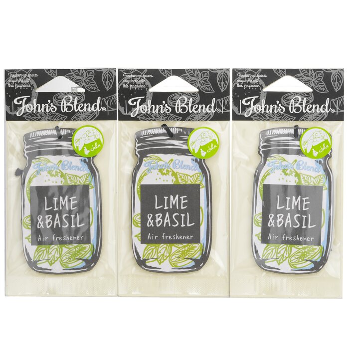 John's Blend Air Freshener - Lime & Basil 3pcsProduct Thumbnail
