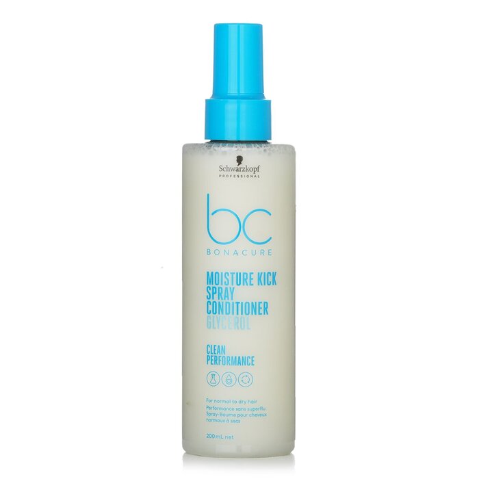 Schwarzkopf BC Moisture Kick Spray Conditioner Glycerol (For Normal To Dry Hair) 200ml/6.76ozProduct Thumbnail