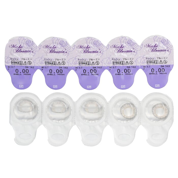 Miche Bloomin' Quarter Veil 1 Day Color Contact Lenses (106 Shell Moon) 10pcsProduct Thumbnail