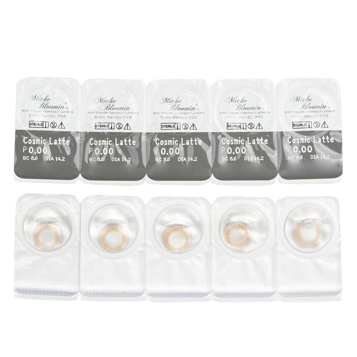 Miche Bloomin' Iris Glow 1 Day Color Contact Lenses (502 Cosmic Latte) 10pcsProduct Thumbnail