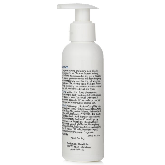 Foaming Facial Cleanser, Oil-free Facial Cleanser w/Enzymes