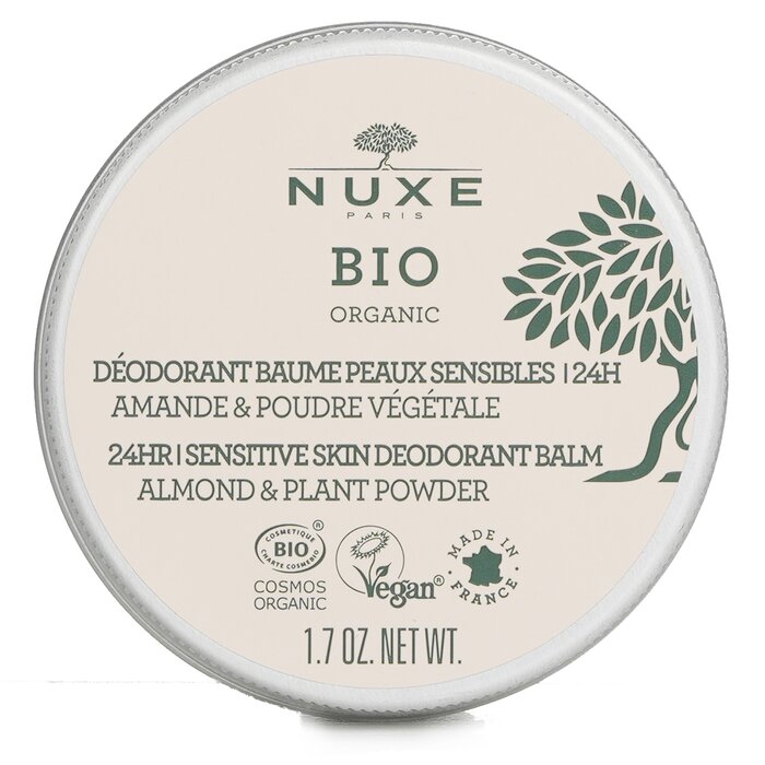 Nuxe Bio Organic 24HR Sensitive Skin Deodorant Balm 50g/1.7ozProduct Thumbnail