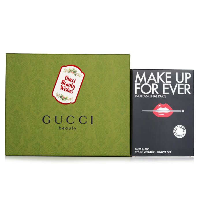 Gucci Gucci Bloom Eau De Parfum Coffret 3pcs + Make Up For Ever Mist & Fix Travel Set 3pcs 3pcs+3pcsProduct Thumbnail