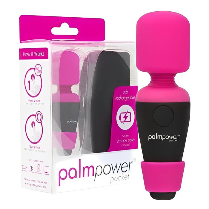 PALMPOWER - Palmpower Pocket Mini Vibrating Massage Stick 1 pc - Women .