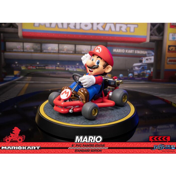 FIRST 4 FIGURES Mario Kart - Mario (Standard Edition)  30 x 30 x 22cmProduct Thumbnail