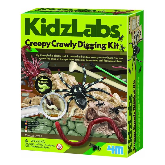 4M KidzLabs/Creepy Crawly Digging Kit 22x17x6cmProduct Thumbnail