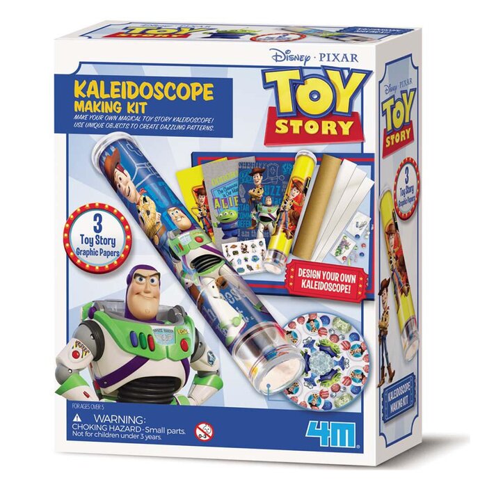 4M Disney/Pixar Toystory/Kaleidoscope Making Kit 22x17x6cmProduct Thumbnail