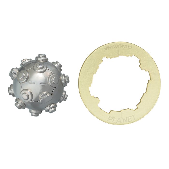 Broadway Toys Hanayama Hanayama Metal Brainteaser Puzzle Mensa