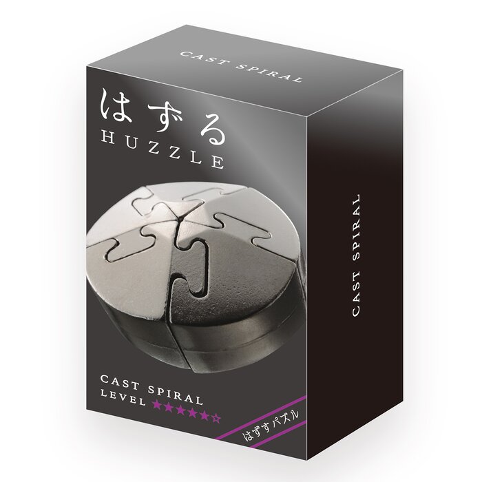 Hanayama Level 2 Cast Metal Brain Teaser Puzzle - Dot