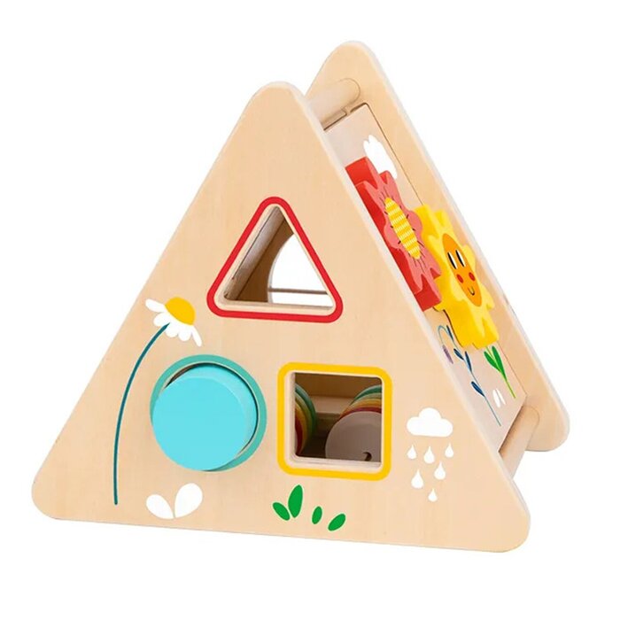 Tooky Toy Co Activity Triangle 19x14x16cmProduct Thumbnail