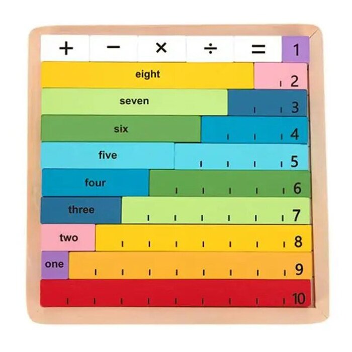 Tooky Toy Co Counting Game Board 22x22x3cmProduct Thumbnail