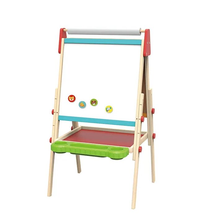 Tooky Toy Co Deluxe Standing Art Easel 56x54x120cm