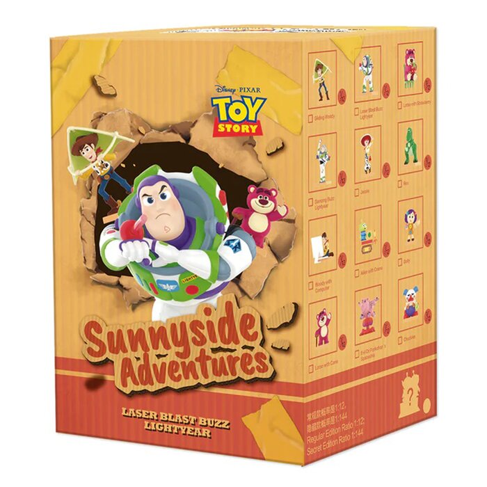 Popmart 玩具總動員紙箱大冒險系列  (隨機款 盲盒一個)  7 x 7 x 11cmProduct Thumbnail