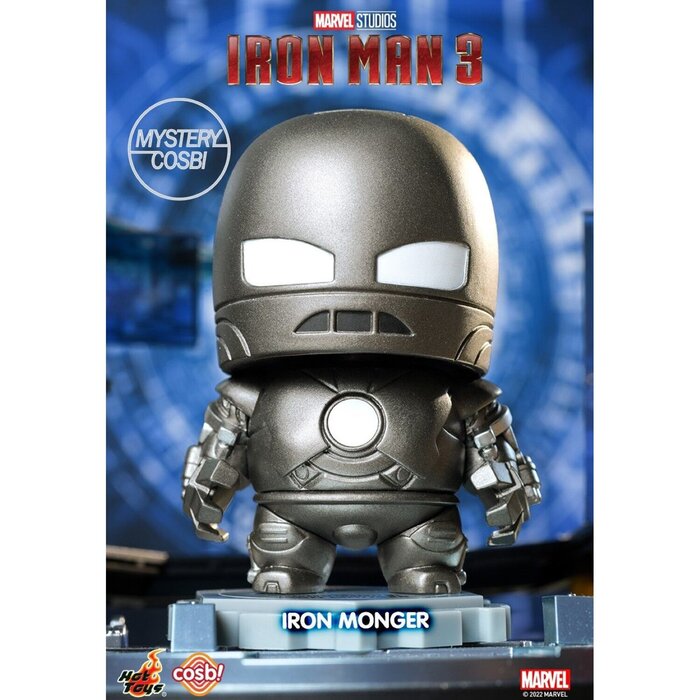 Hot Toys Iron Man 3 - Iron Man Cosbi Bobble-Head Collection (Individual Blind Boxes) 6 x 6 x 10cmProduct Thumbnail