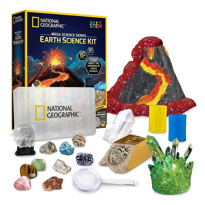National Geographic Science Explorations Mega Earth Science Kit 22 x 8