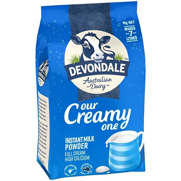 Devondale High Calcium Full Fat Adult Milk Powder - 1kg 1kgProduct Thumbnail