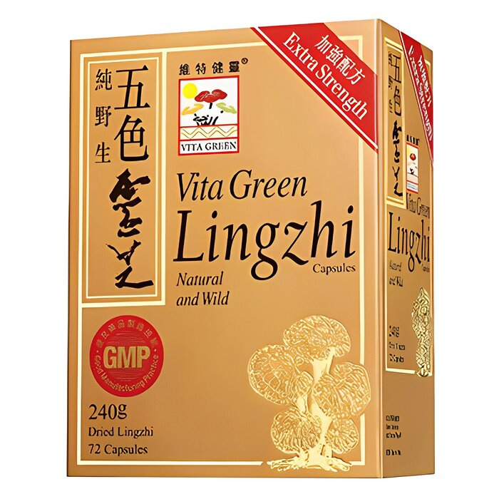 Vita Green Vita Green Five-color Ganoderma - 72 Capsules 72pcs/boxProduct Thumbnail